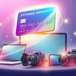 Explore cards offering extended warranties on electronics