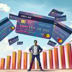 Request credit limit increases to lower utilization ratios