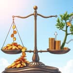 Compare dividend yield and growth potential