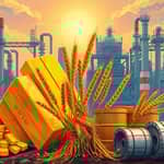 Commodities rebound as manufacturing data improves