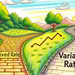 Review variable versus fixed-rate credit options