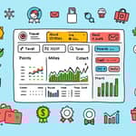 Use tools that track points, miles, and rewards across products