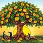 Reinvest capital gains for compound growth