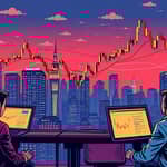 Volatility spikes ahead of quarterly earnings