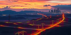 Utility stocks rise as safe havens amid market swings