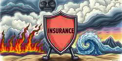 Insurance stocks stabilize amid catastrophe risks