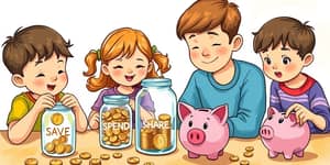 Teach children about money with real-life examples