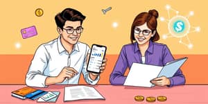 Open a joint checking-credit account for integrated control