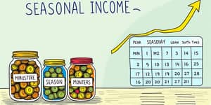 Create a roadmap for managing seasonal income effectively