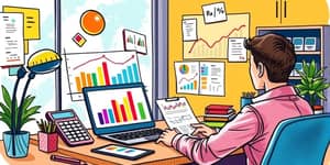Use simple ratios to track financial health easily