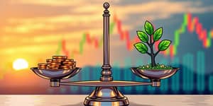 Blend fixed income and equities for risk balance