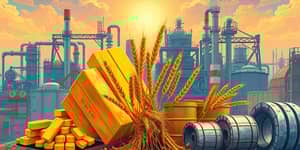 Commodities rebound as manufacturing data improves