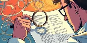 Read contracts carefully before signing anything