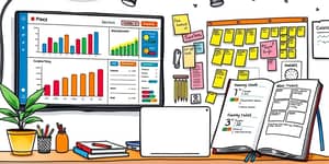 Use visual tools to track progress and stay motivated