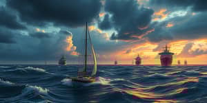 Small cap stocks lag during risk-averse periods