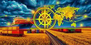 Commodity prices fluctuate with geopolitical tensions