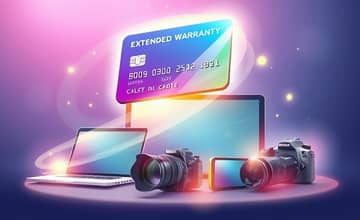 Explore cards offering extended warranties on electronics