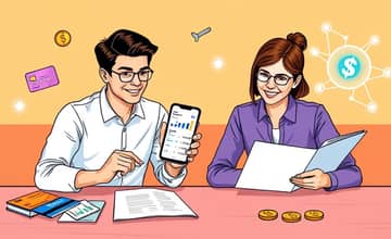 Open a joint checking-credit account for integrated control