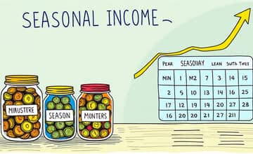 Create a roadmap for managing seasonal income effectively