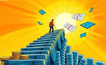 Manage debt using hybrid credit solutions with payoff tracking