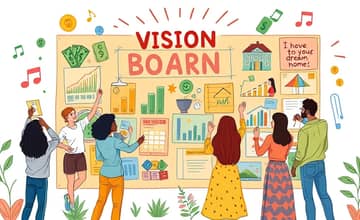 Connect your vision board to financial goals