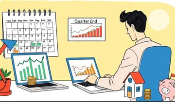 Track net worth quarterly to monitor financial direction