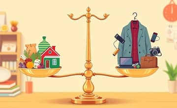 Separate needs and wants for more mindful spending
