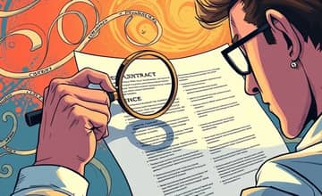 Read contracts carefully before signing anything