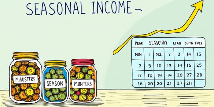 Create a roadmap for managing seasonal income effectively