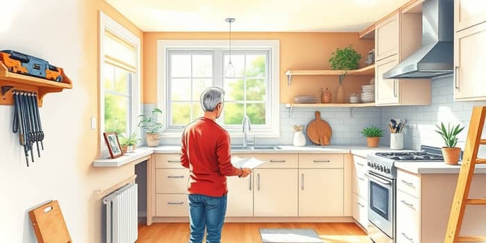 Apply for a home equity line to fund renovations responsibly