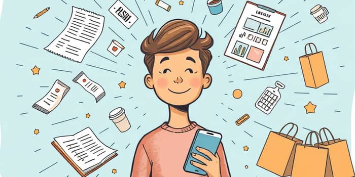 Track daily expenses to uncover unconscious patterns