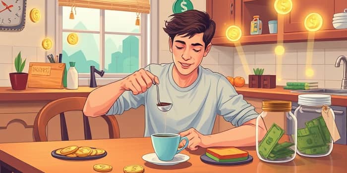 Use anchor habits to build financial routines