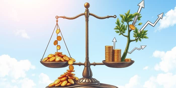 Compare dividend yield and growth potential