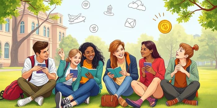 Access student credit cards with educational benefits