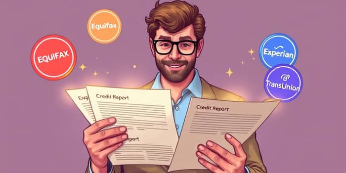 Choose credit lines that report to all major bureaus