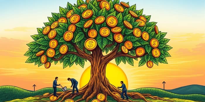 Reinvest capital gains for compound growth