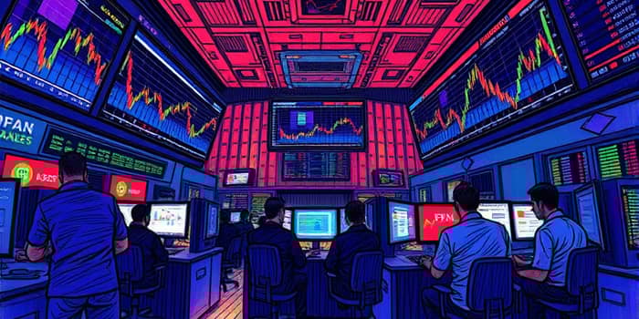 Automated trading volumes increase during volatile sessions