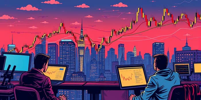 Volatility spikes ahead of quarterly earnings