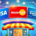 Compare card networks for merchant acceptance and features