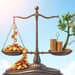 Compare dividend yield and growth potential
